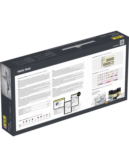 Maquette bateau Foch 1:400 - Starter Kit - Heller 57071 Maquette bateau Foch 1:400 - Starter Kit - Heller 57071