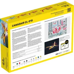 Maquette avion Canadair Cl 1:72 - Starter Kit - Heller 56373 2