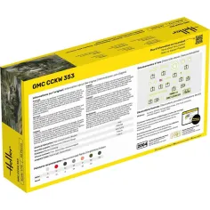 Maquette militaire Gmc Cckw 352 1/72 - Starter Kit - Heller 56996 2