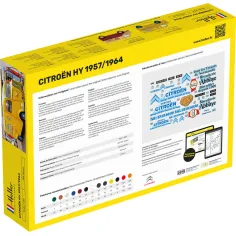 Maquette véhicule Citroen Hy 57/64 Service Citroen 1:24 - Heller 80744 2