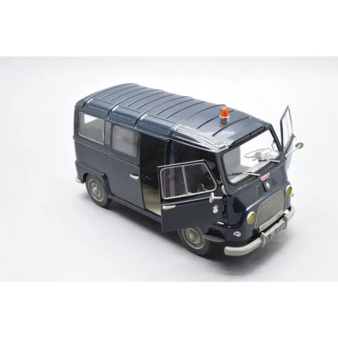 Maquette véhicule gendarmerie Renault Estafette Gendarmerie New Mould 1:24 - Heller 80742