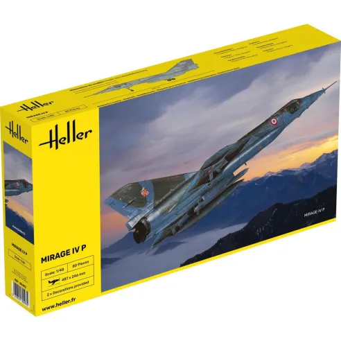 Maquette d'avion Mirage Iv P 1:48 - Heller 80493