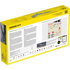 Maquette d'avion Mirage Iv P 1:48 - Heller 80493 2