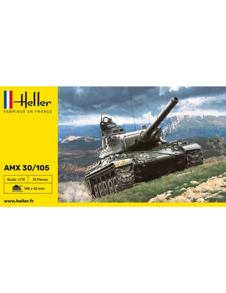 Maquette char Amx 30/105 1:72 - Heller 79899