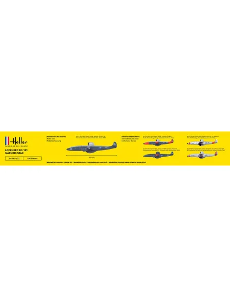 Maquette avion 121 Warning Star 1:72 - Heller 80311