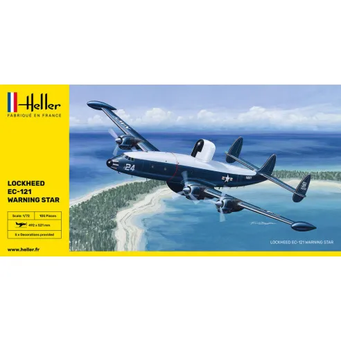 Maquette avion 121 Warning Star 1:72 - Heller 80311