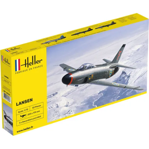 Maquette avion Lansen 1:72 - Heller 80343