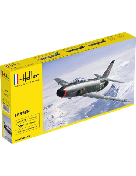 Maquette avion Lansen 1:72 - Heller 80343