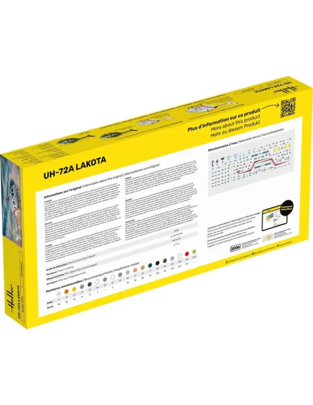 Uh-72A Lakota 1/72 - Starter Kit - Heller 56379