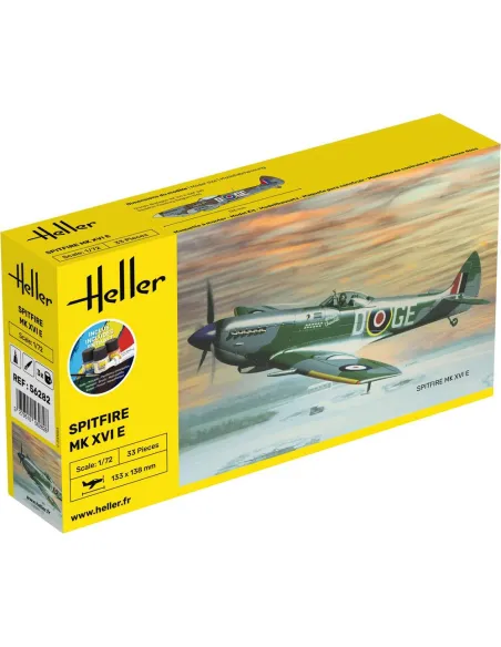 Maquette d'avion Spitfire 1/72 - Starter Kit - Heller 56282
