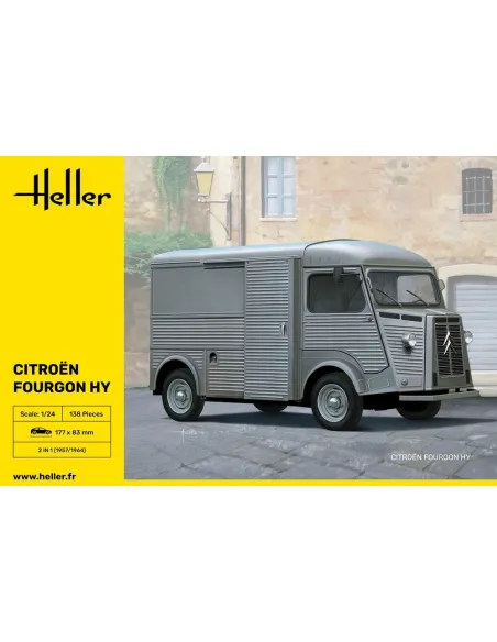 Maquette véhicule Citroen Fourgon Hy 1:24 - Heller 80768