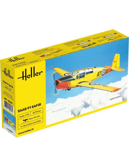 Maquette avion Safir 91 1:72 - Heller 80287