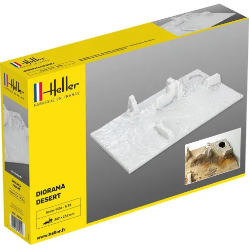 Accessoire Diorama Socle Diorama Desert 1:35 - Heller 81255