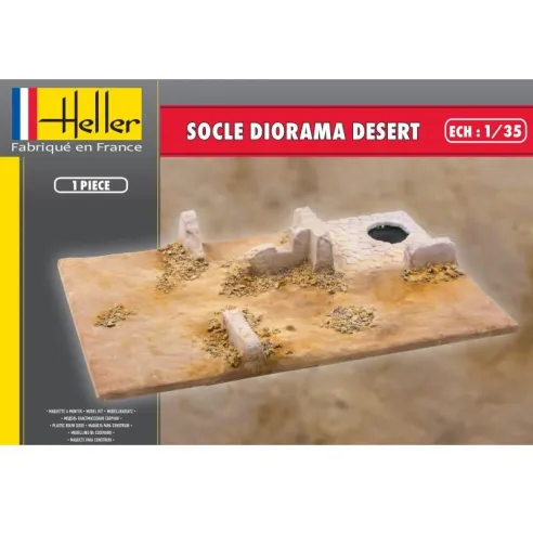 Accessoire Diorama Socle Diorama Desert 1:35 - Heller 81255