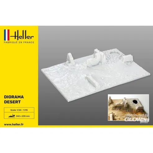 Accessoire Diorama Socle Diorama Desert 1:35 - Heller 81255