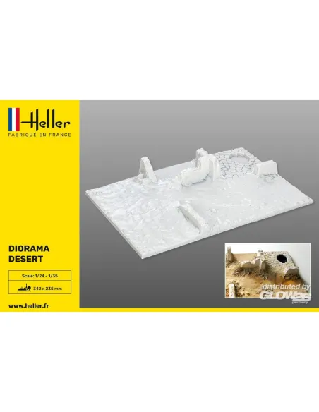 Accessoire Diorama Socle Diorama Desert 1:35 - Heller 81255