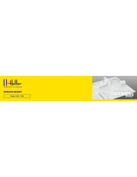 Accessoire Diorama Socle Diorama Desert 1:35 - Heller 81255