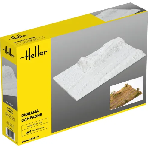 Accessoire Diorama Socle Diorama Campagne 1:35 - Heller 81254