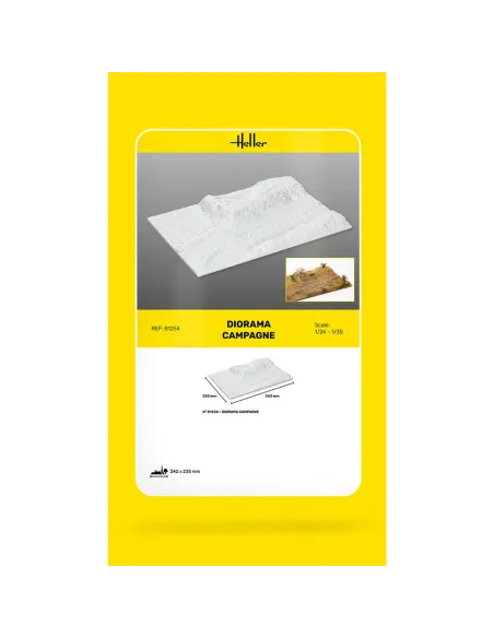 Accessoire Diorama Socle Diorama Campagne 1:35 - Heller 81254