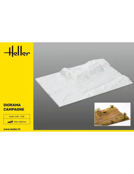 Accessoire Diorama Socle Diorama Campagne 1:35 - Heller 81254
