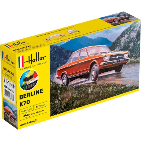 Maquette voiture K70 1:43 - Starter Kit - Heller 56176