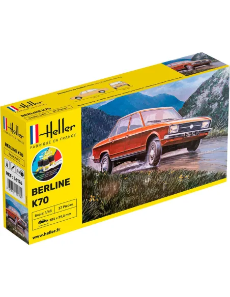 Maquette voiture K70 1:43 - Starter Kit - Heller 56176