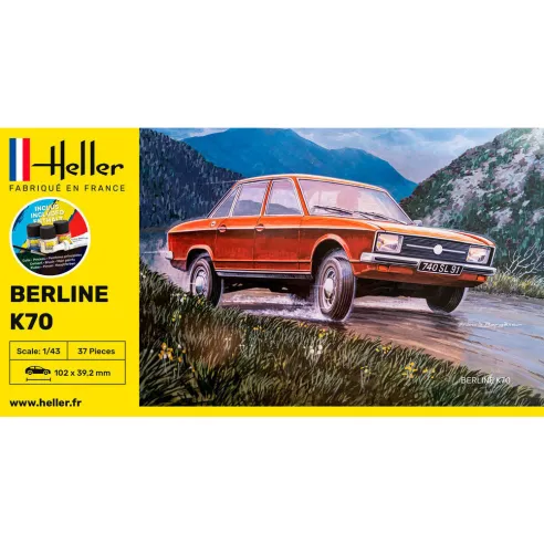 Maquette voiture K70 1:43 - Starter Kit - Heller 56176