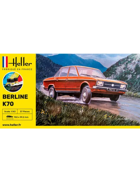 Maquette voiture K70 1:43 - Starter Kit - Heller 56176