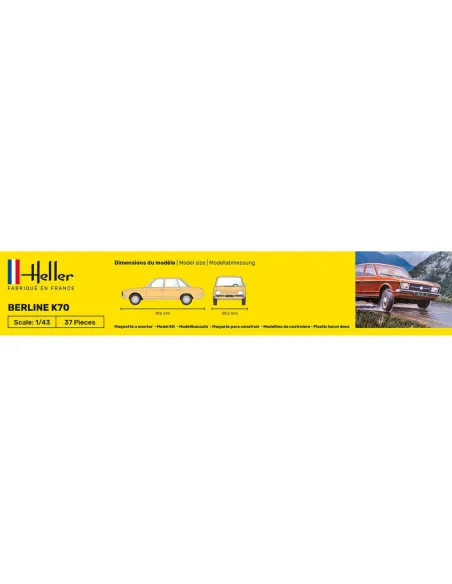 Maquette voiture 1:43 - Heller 80176
