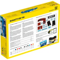 Maquette voiture Bugatti Eb 110 1:24 - Starter Kit - Heller 56738 2