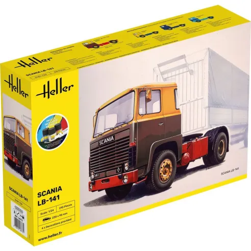 Maquette camion Truck Lb 1:24 - Starter Kit - Heller 56773