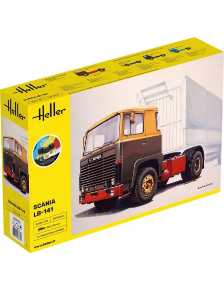 Maquette camion Truck Lb 1:24 - Starter Kit - Heller 56773