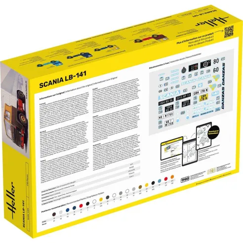 Maquette camion Truck Lb 1:24 - Starter Kit - Heller 56773