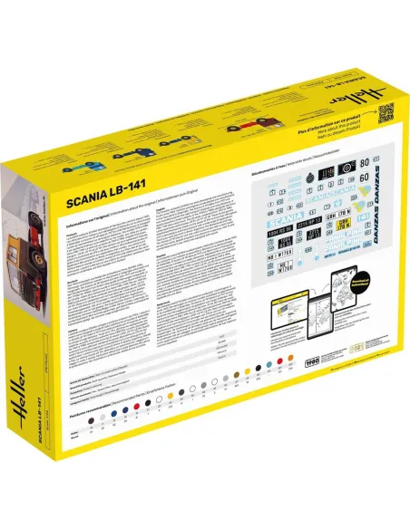 Maquette camion Truck Lb 1:24 - Starter Kit - Heller 56773