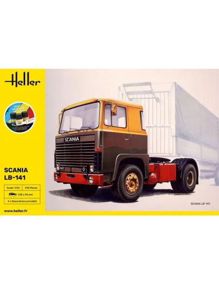 Maquette camion Truck Lb 1:24 - Starter Kit - Heller 56773