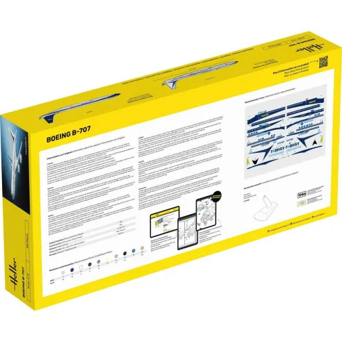 Maquette avion B-707 A.F. 1:72 - Starter Kit - Heller 56452