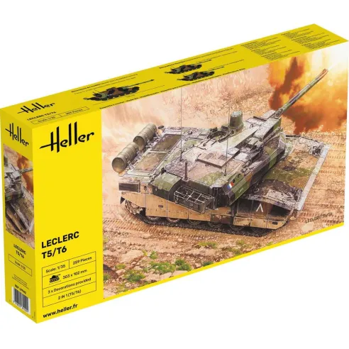 Maquette char Leclerc T5/T6 1:35 - Heller 81142