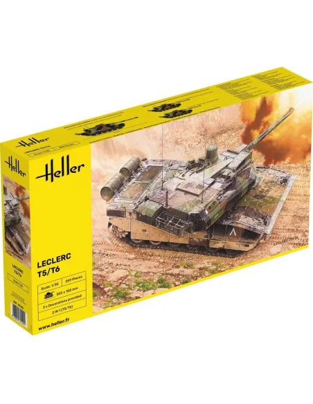 Maquette char Leclerc T5/T6 1:35 - Heller 81142