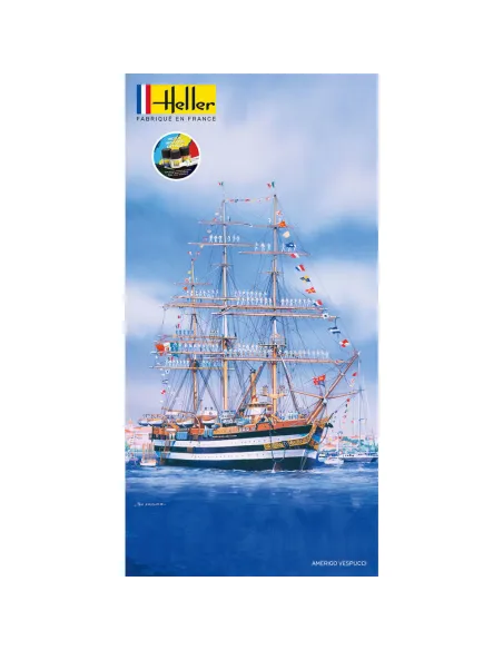 Maquette bateau Amerigo Vespucci 1/160 - Starter Kit - Heller 58807 Maquette bateau Amerigo Vespucci 1/160 - Starter Kit - Heller 58807