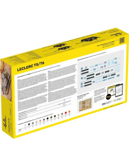 Maquette char Leclerc T5/T6 1:35 - Heller 81142