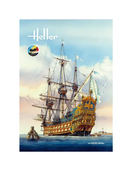 Maquette bateau Soleil Royal 1:100 - Starter Kit - Heller 58899 Maquette bateau Soleil Royal 1:100 - Starter Kit - Heller 58899