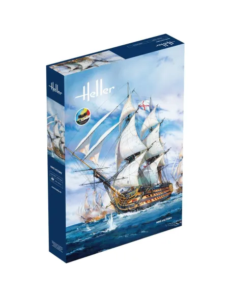 Maquette bateau Hms Victory 1:100 - Starter Kit - Heller 58897 Maquette bateau Hms Victory 1:100 - Starter Kit - Heller 58897