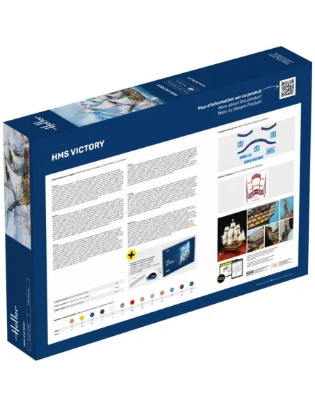 Maquette bateau Hms Victory 1:100 - Starter Kit - Heller 58897 Maquette bateau Hms Victory 1:100 - Starter Kit - Heller 58897
