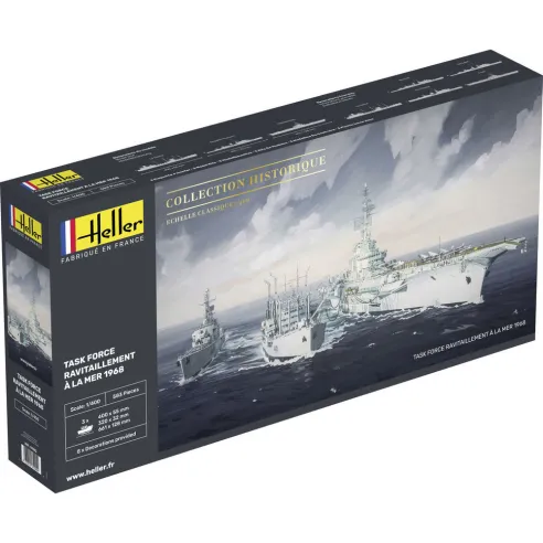 Maquette bateau Task Force "Ravitaillement A La Mer 1:400 - Heller 81092