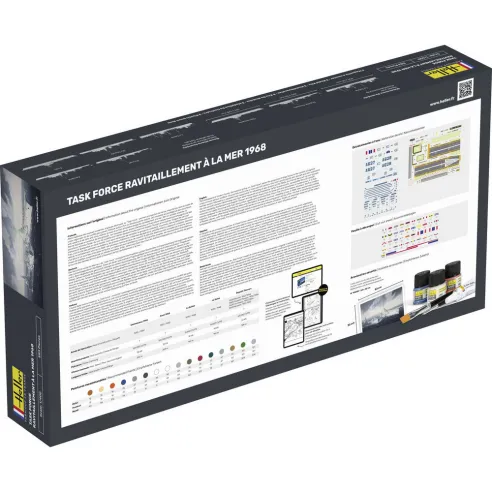 Maquette bateau Task Force "Ravitaillement A La Mer 1:400 - Heller 81092