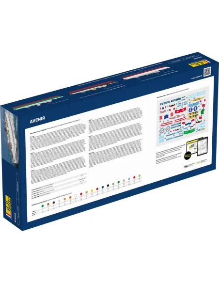 Maquette bateau Avenir 1:200 - Heller 80625 Maquette bateau Avenir 1:200 - Heller 80625