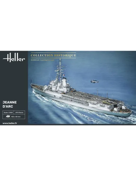 Maquette de bateau Jeanne d'Arc 1:400 - Heller 81034 Maquette de bateau Jeanne d'Arc 1:400 - Heller 81034