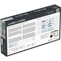 Maquettes bateaux La Seine + La Saone Twinset 1:400 - Heller 85050 2