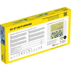Maquette avion Su-27 Ub/P Ukraine 1:72 - Starter Kit - Heller 56371 2