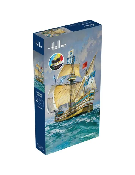 Maquette bateau La Grande Hermine 1:150 - Starter Kit - Heller 56841 Maquette bateau La Grande Hermine 1:150 - Starter Kit - Heller 56841